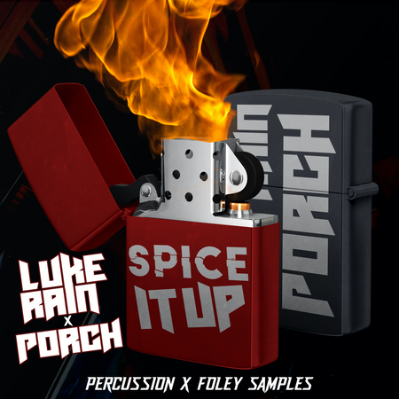 Luke Rain and Porch Sample pack with Percussion and Foley samples available on Producer DJ