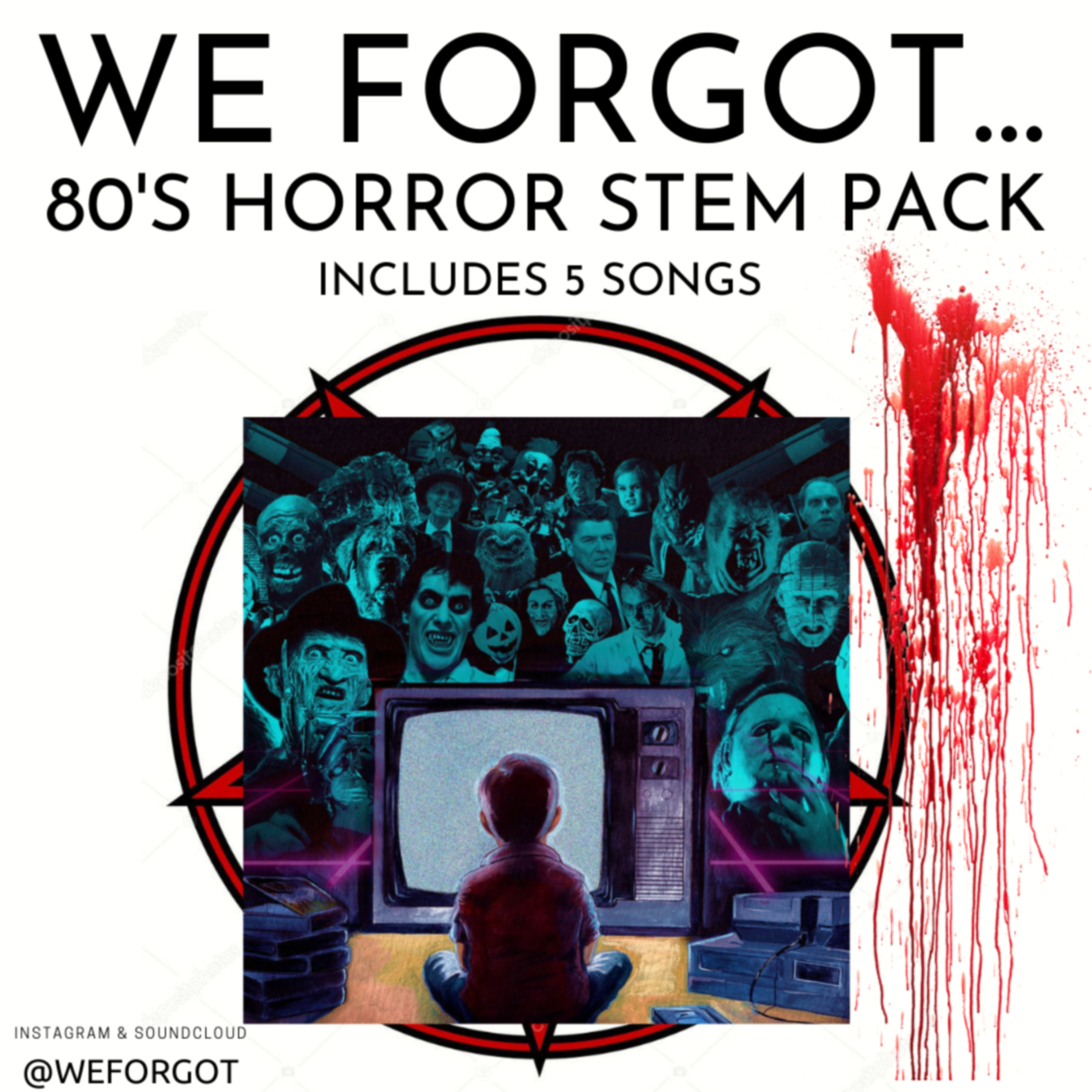 80s Horror Stem Pack