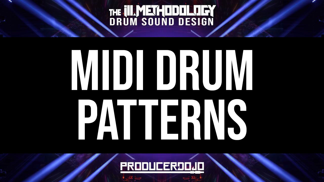 how to make midi drum patterns