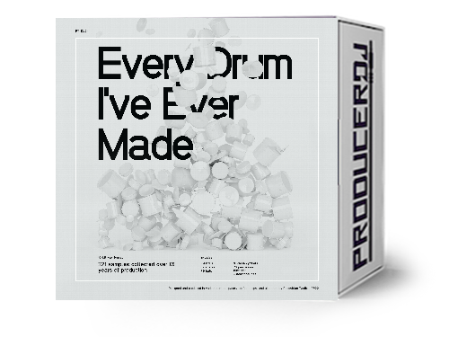 Every Drum I’ve Ever Made Sample Pack